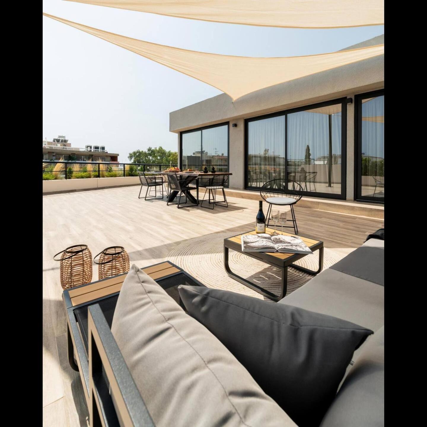 5Bd Luxury Penthouse With Sea View Apartment Athens Ngoại thất bức ảnh
